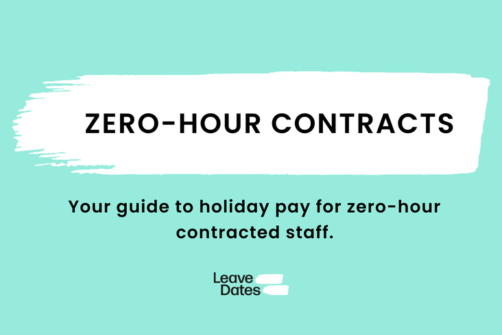 Zero hour contract holiday pay