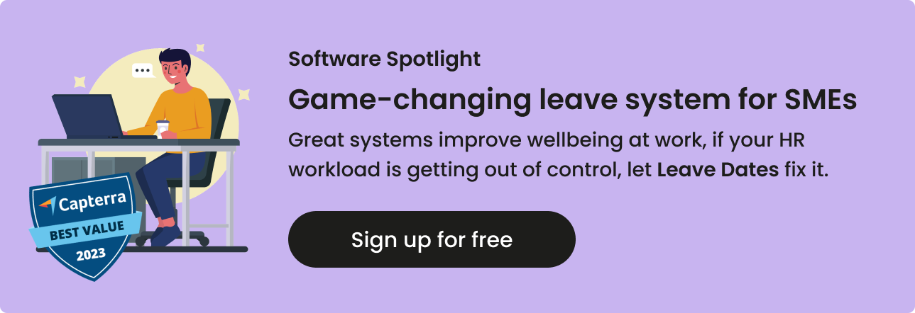 Game-changing leave system for SMEs