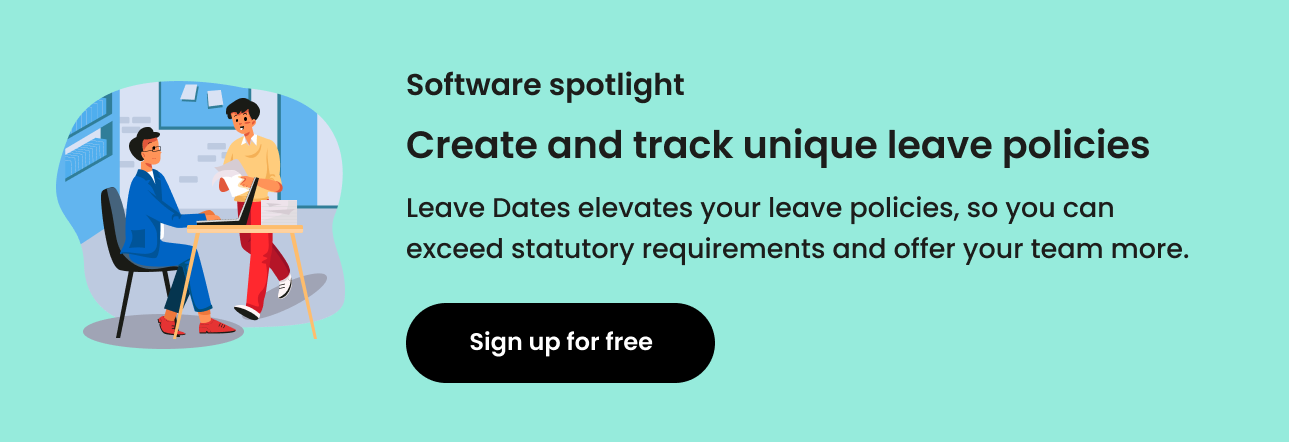 Create and track unique leave policies with Leave Dates