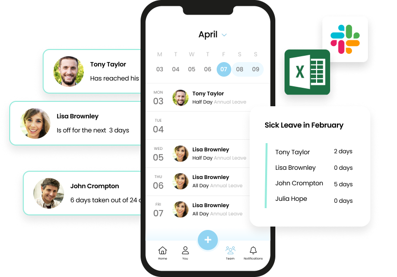 Integrations feature in Leave Dates
