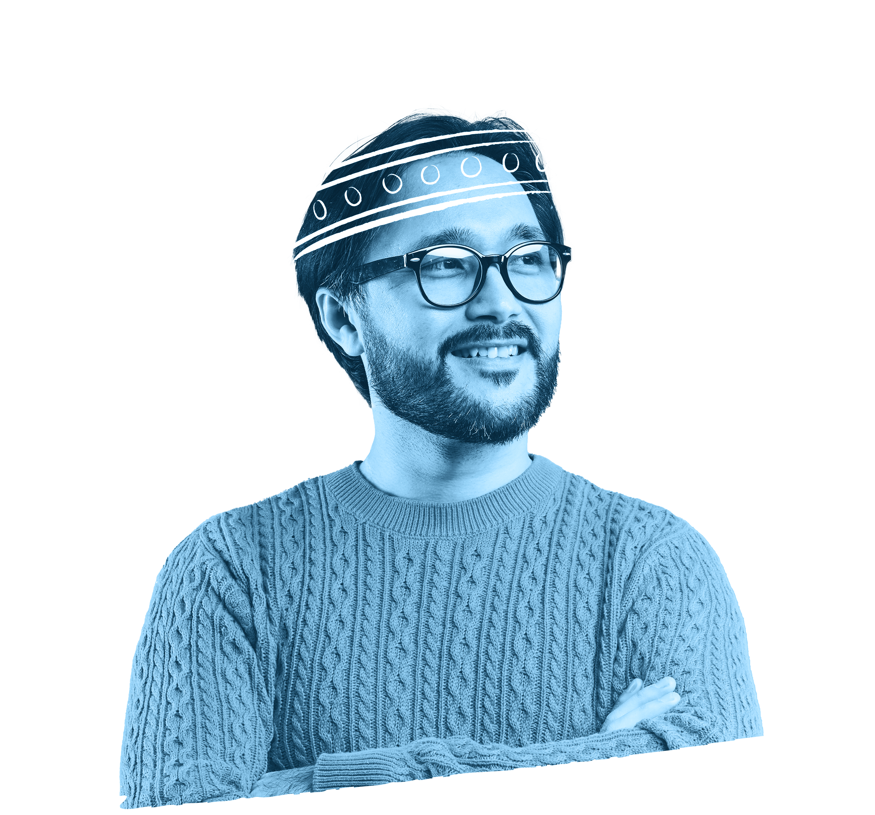 Man with crown